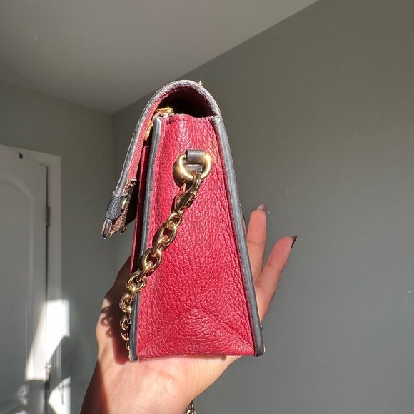 Louis Vuitton Vavin Chain Wallet Damier Ebene Bordeaux - Picture 4 of 14